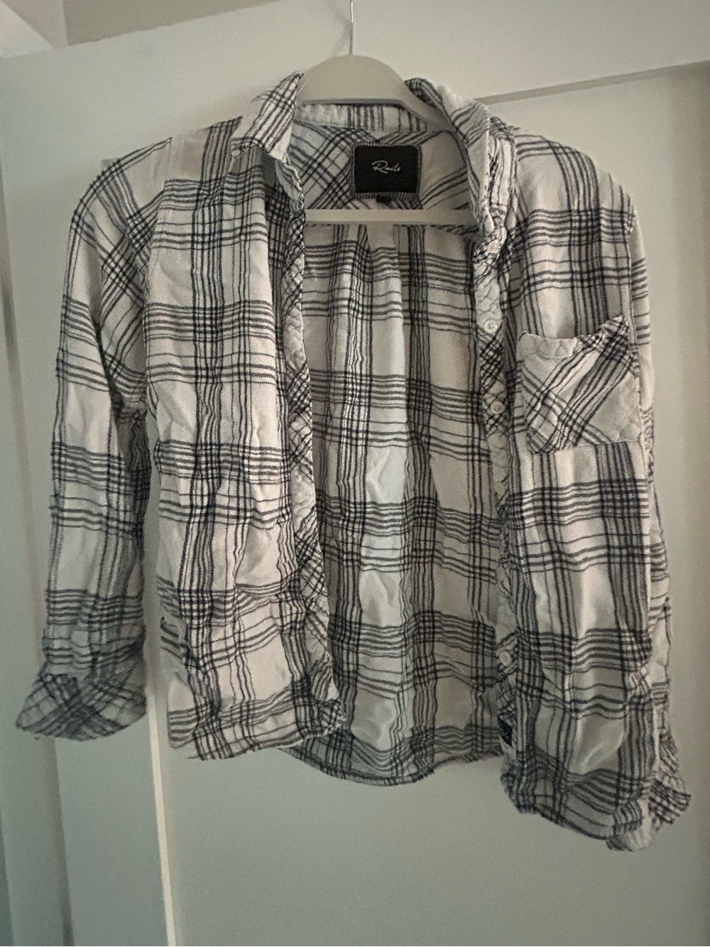 Rails LA button down flannel size XS 🖤